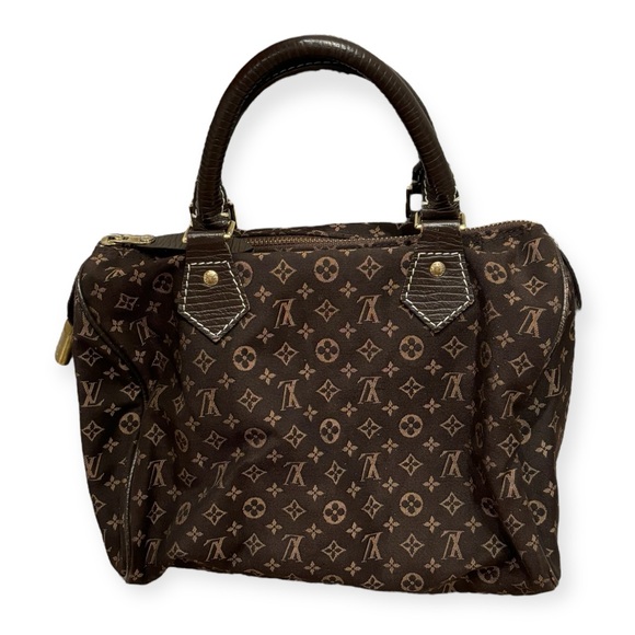 Louis Vuitton Lin Speedy in Brown - Picture 3 of 9